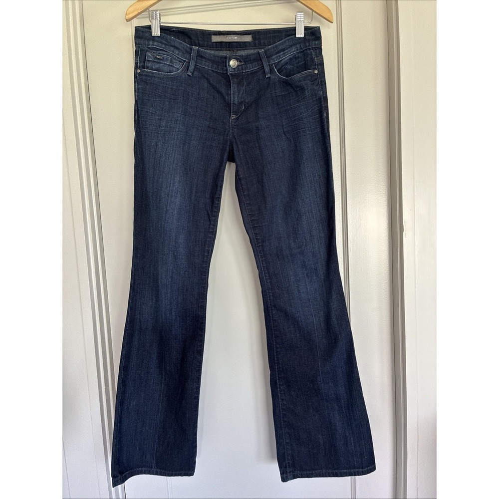 Joe's Jeans THE PROVOCATEUR PETITE BOOTCUT size 28. Dark Wash Excellent Cond